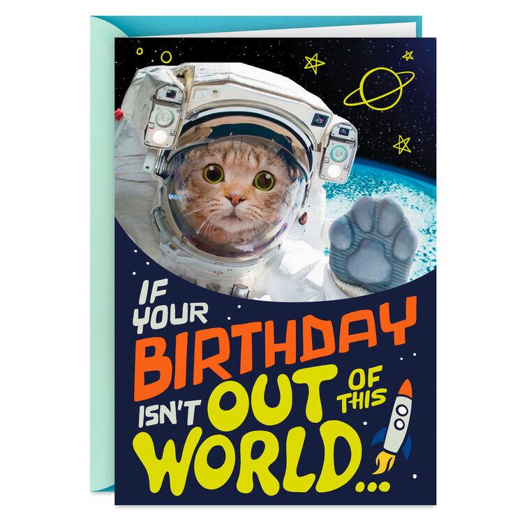 hallmark Out of this World Funny Birthday Card
