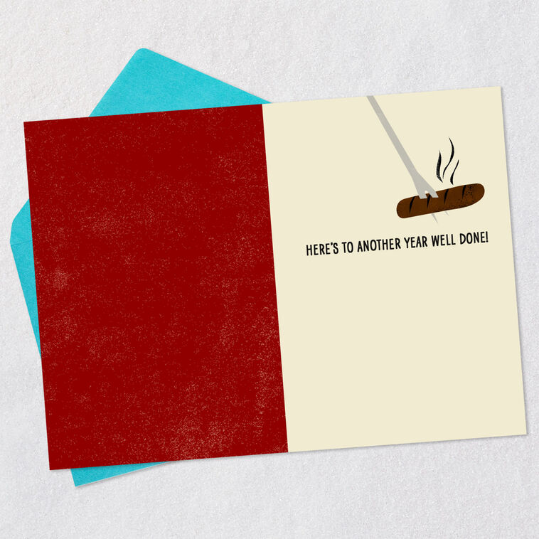 Hallmark Over The Grill Funny Birthday Card
