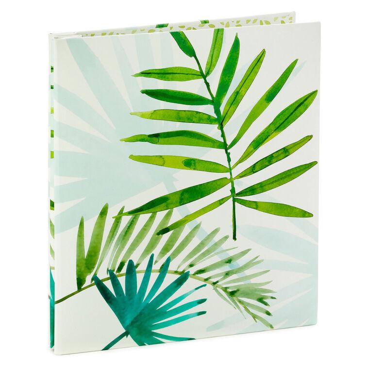 hallmark Palm Fronds Large Refillable Photo Album