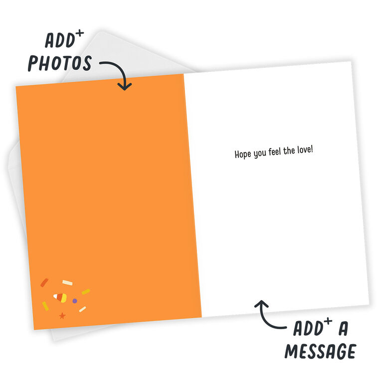 Hallmark Paper Hug Custom Halloween Card