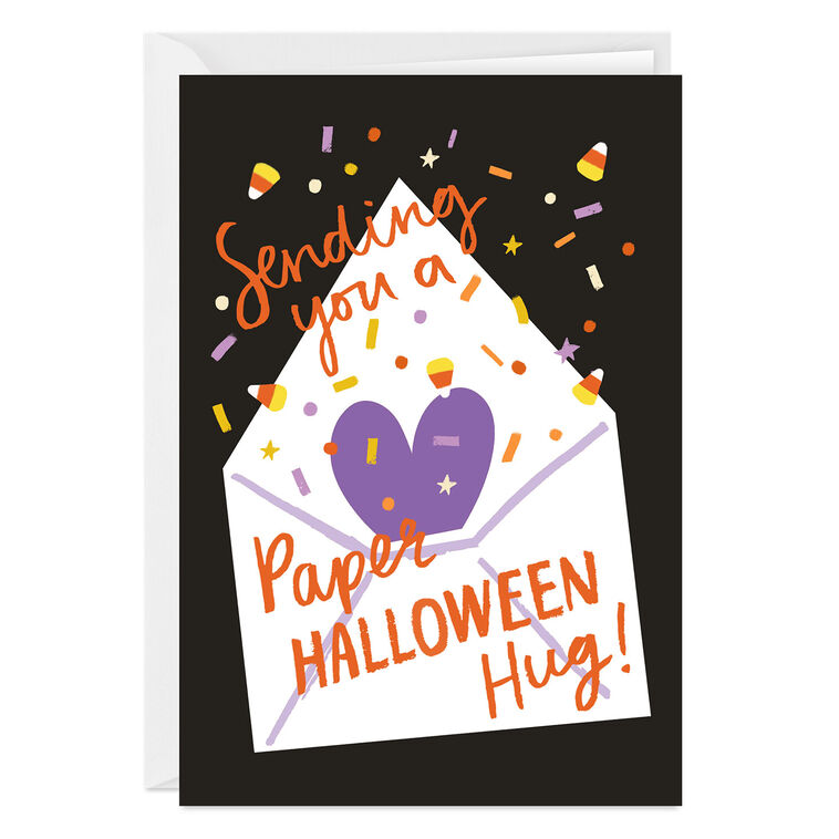 hallmark Paper Hug Custom Halloween Card