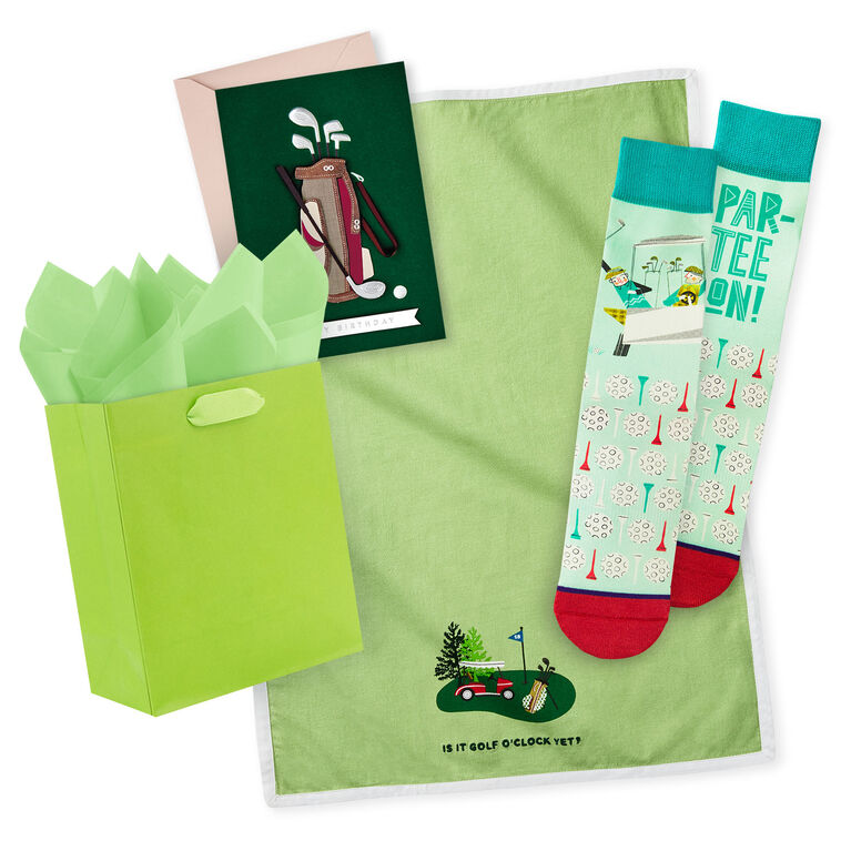 hallmark Par-Tee Time Birthday Gift Set