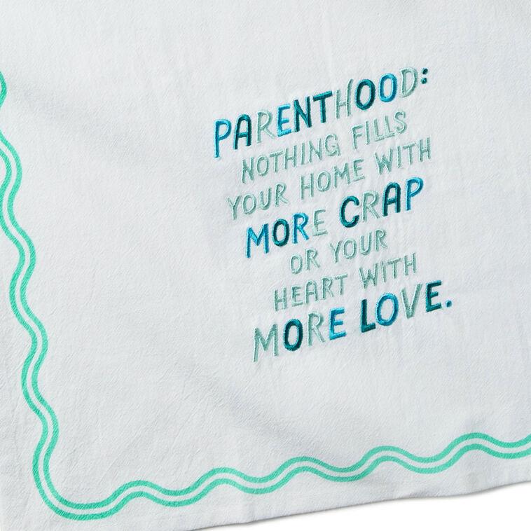 Hallmark Parenthood Funny Tea Towel 18x26