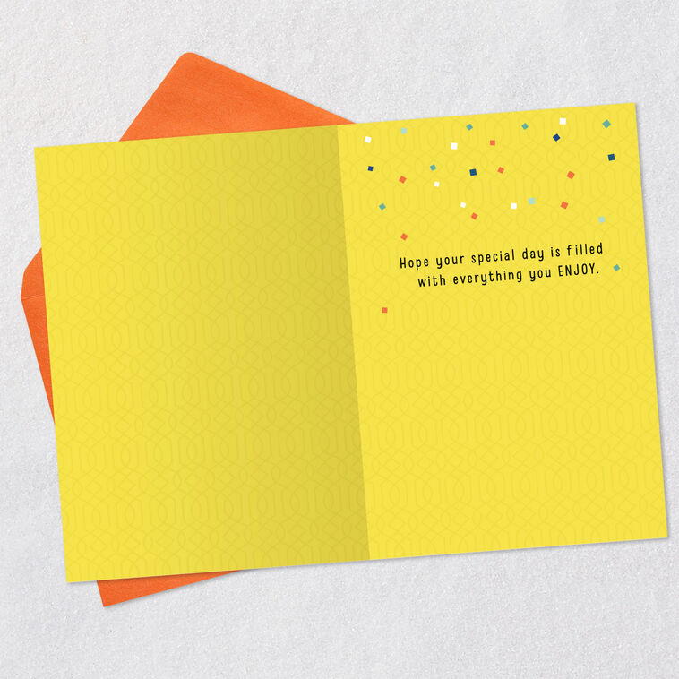 Hallmark Party Hats Birthday Card