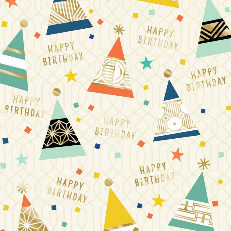 Hallmark Party Hats Birthday Card