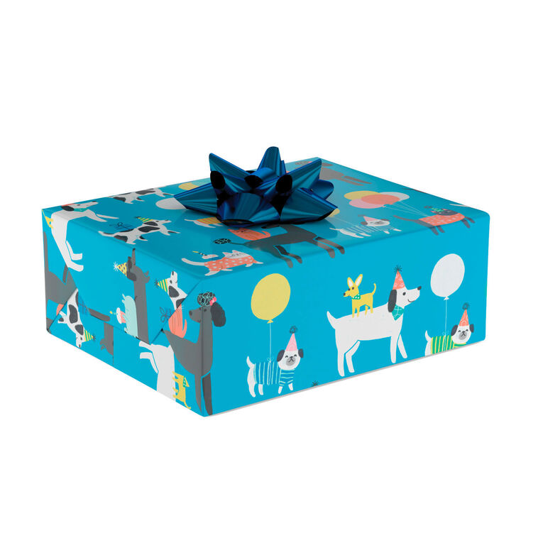 Hallmark Party Pets Wrapping Paper 20 Sq. Ft