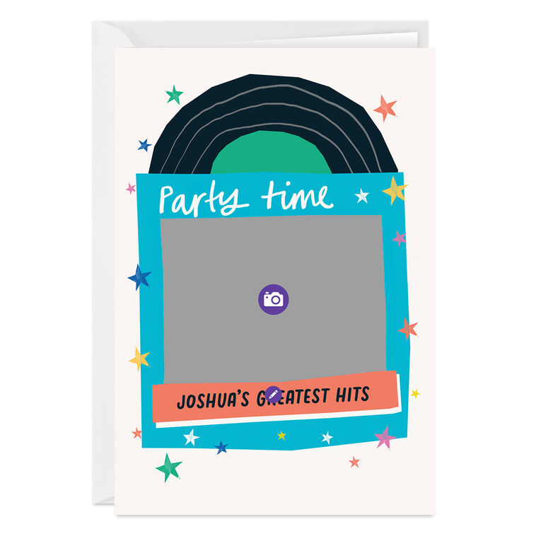 Hallmark Party Time Custom Birthday Card