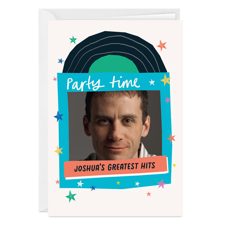 hallmark Party Time Custom Birthday Card