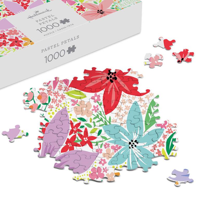 Hallmark Pastel Petals 1000-Piece Jigsaw Puzzle
