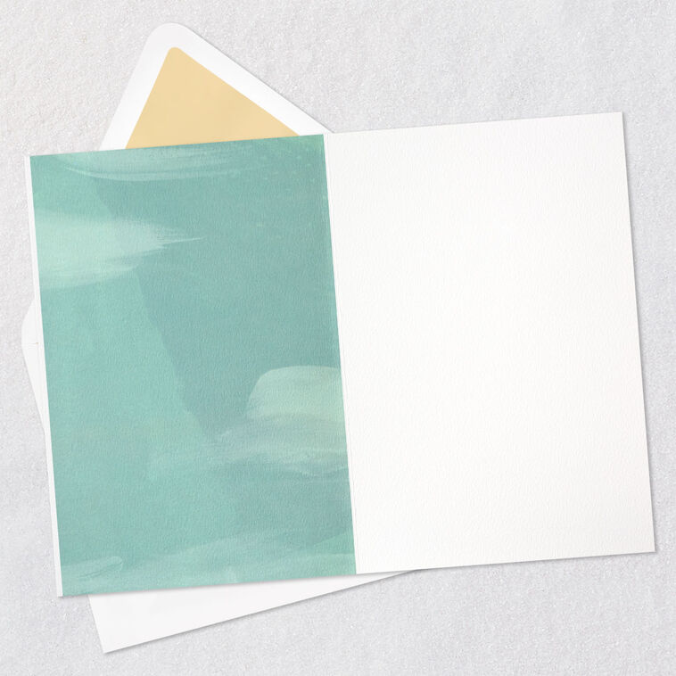 Hallmark Patterned Hearts Blank Card