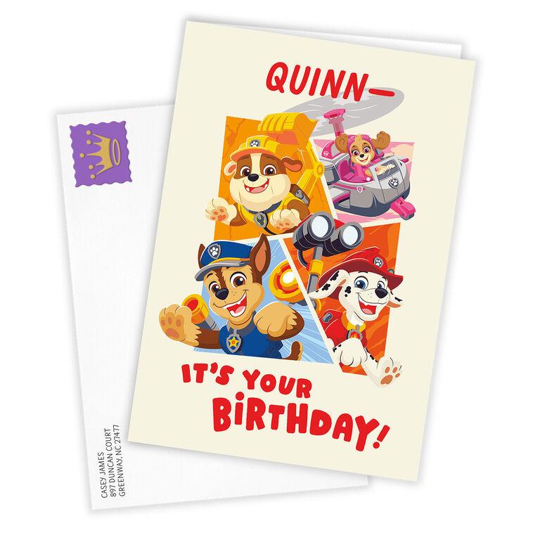 Hallmark Paw Patrol™ Custom Birthday Card