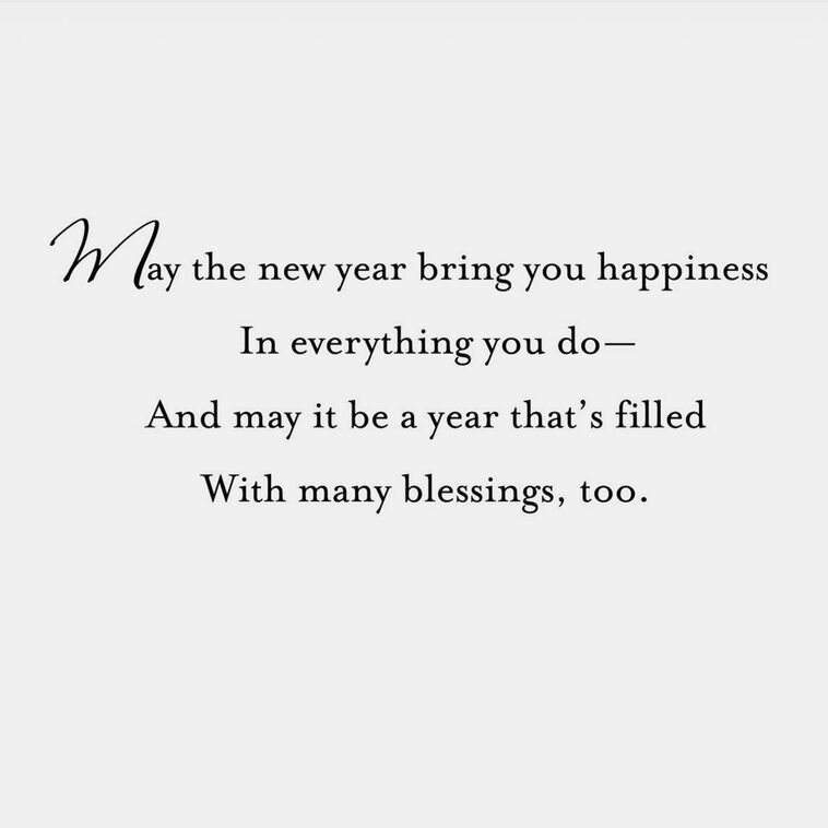 Hallmark Peace Dove New Year Cards Pack Of 6