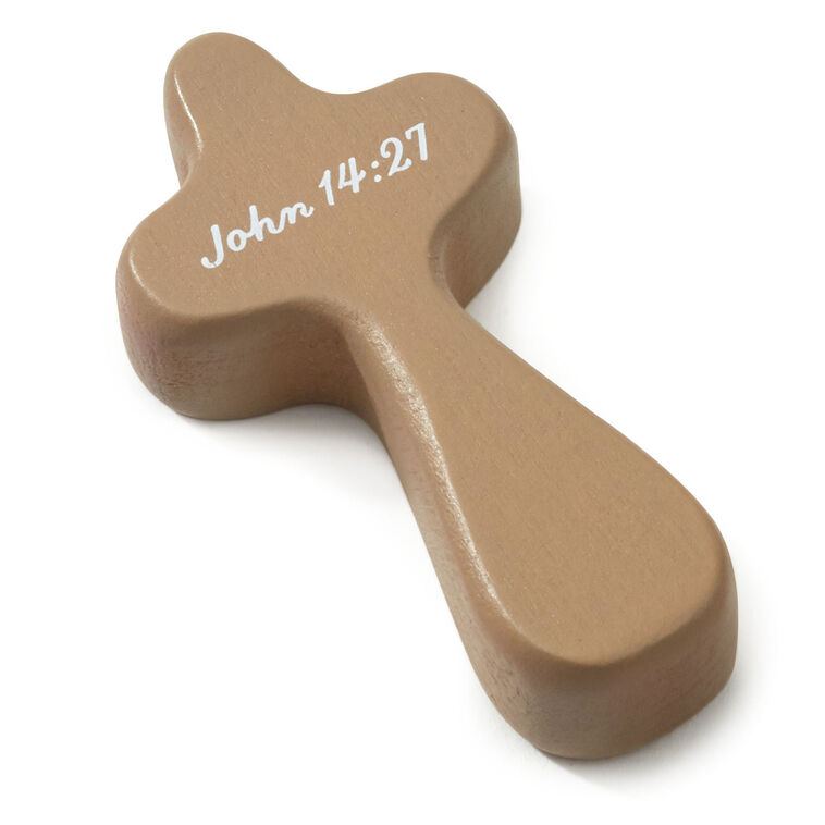 Hallmark Peace Mini Comfort Cross 2.25"