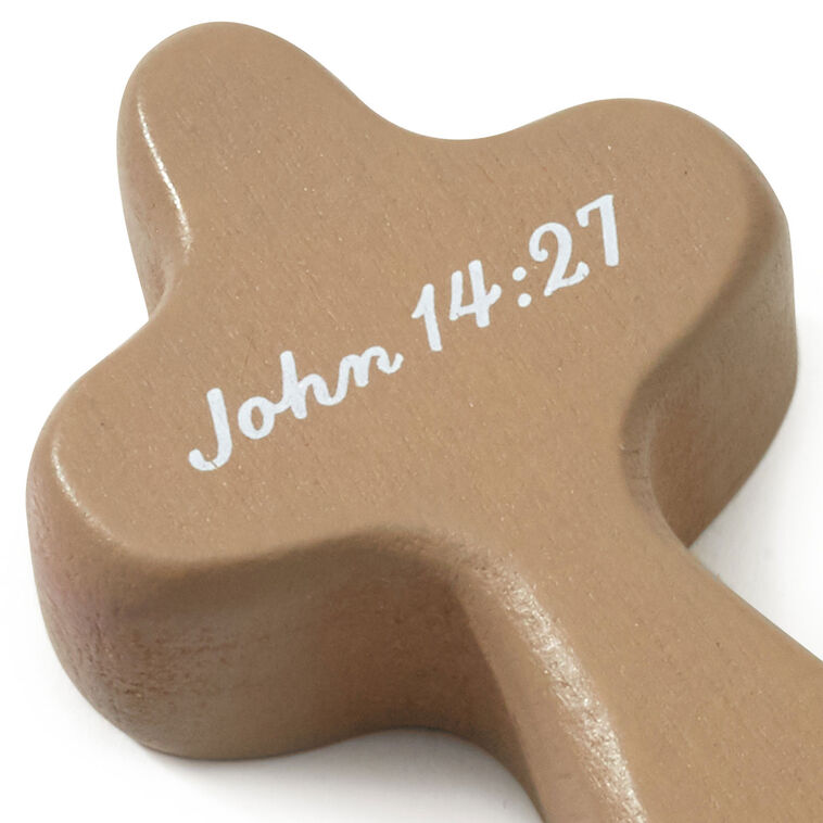 Hallmark Peace Mini Comfort Cross 2.25"