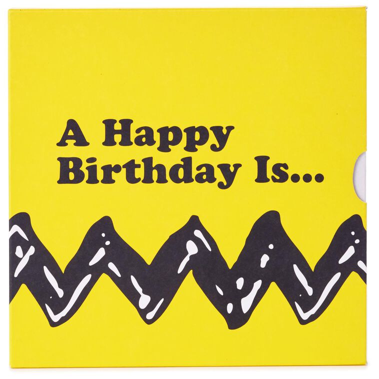Hallmark Peanuts® A Happy Birthday Is… Book