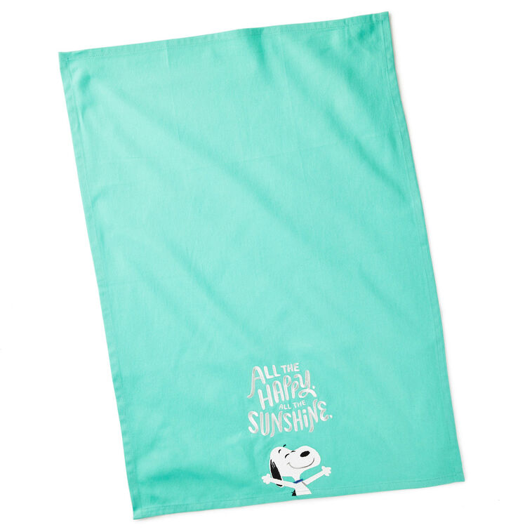 Hallmark Peanuts® All The Happy Snoopy Tea Towel