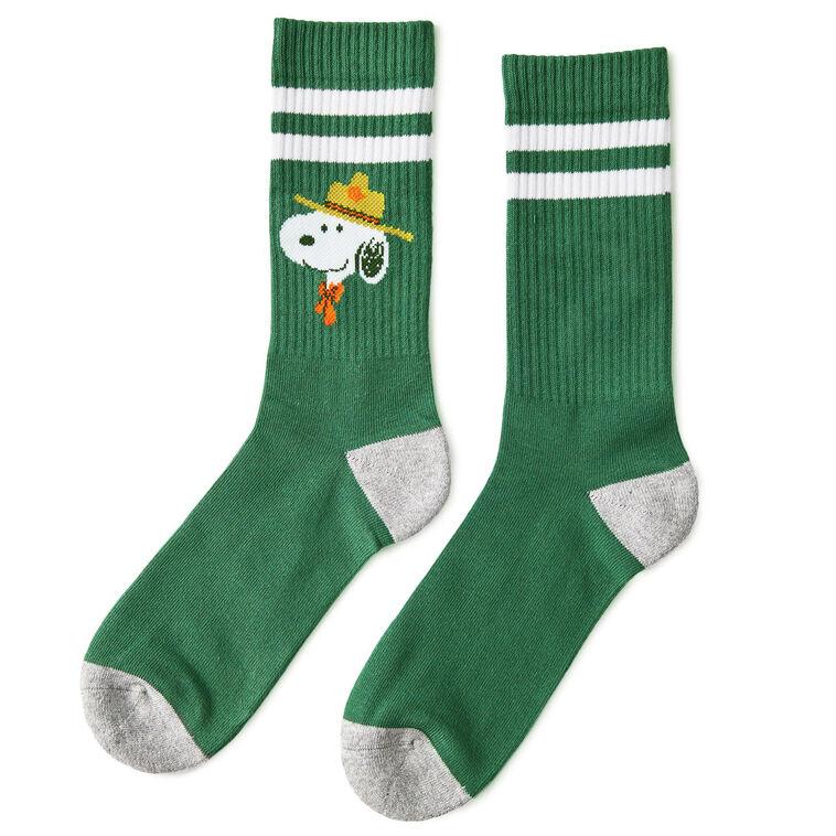 hallmark Peanuts® Beagle Scouts Snoopy Crew Socks