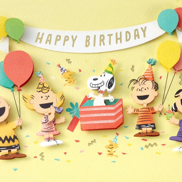 Hallmark Peanuts® Every Happy Thing Birthday Card