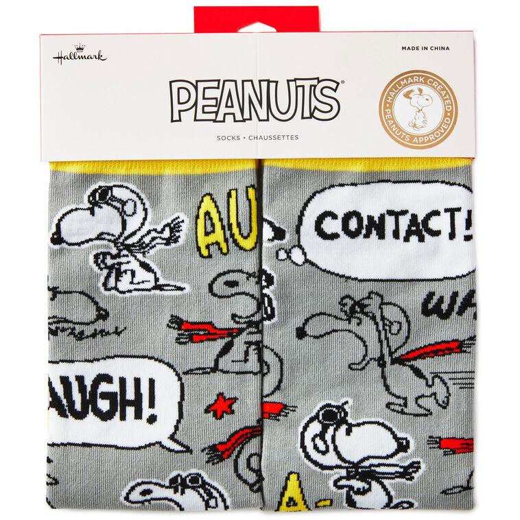Hallmark Peanuts® Flying Ace Snoopy Crew Socks