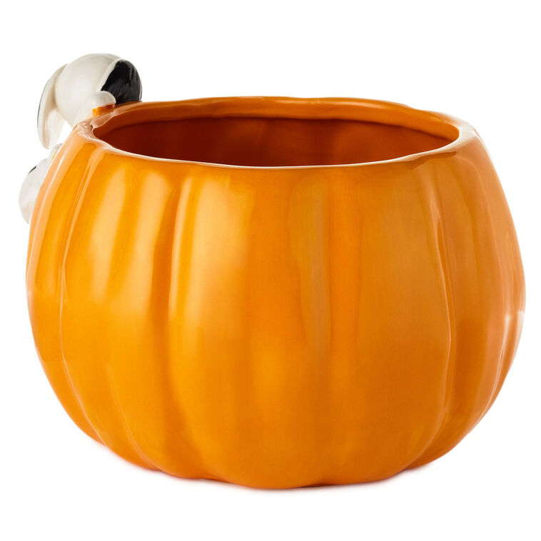 Hallmark Peanuts® Pumpkin Candy Bowl With Snoopy