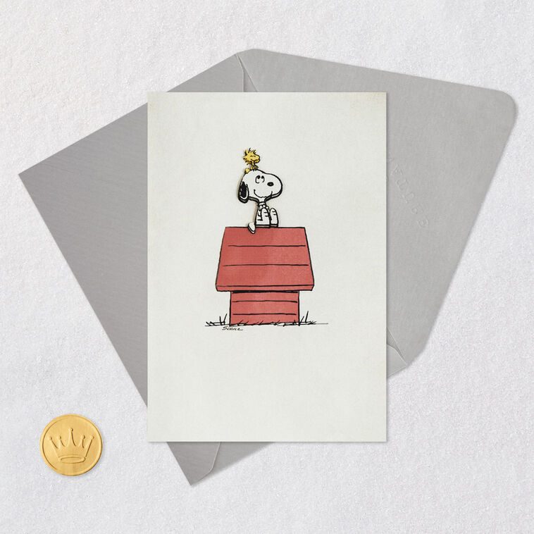 Hallmark Peanuts® Snoopy And Woodstock Blank Card