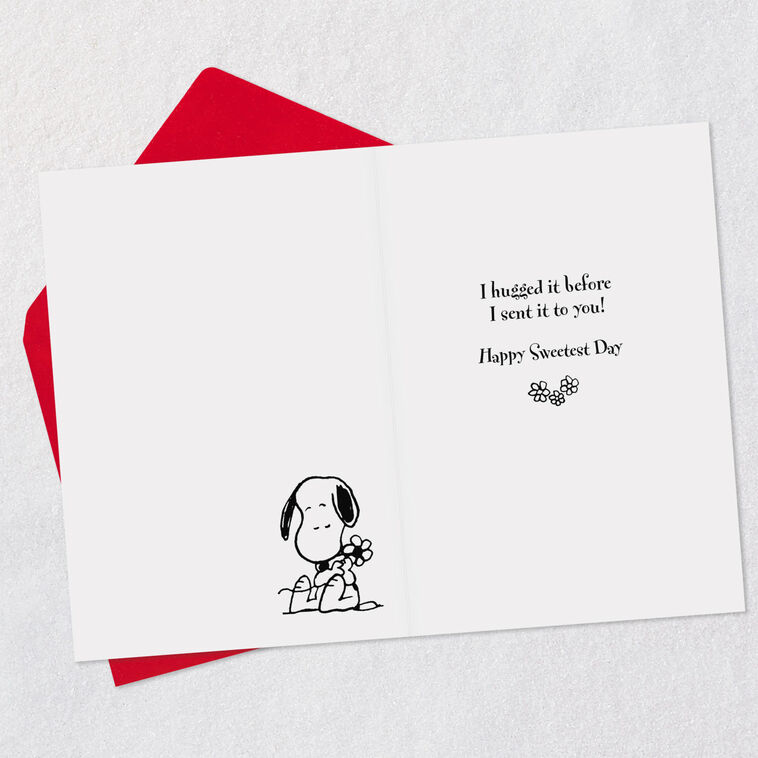 Hallmark Peanuts® Snoopy Hugs Sweetest Day Card