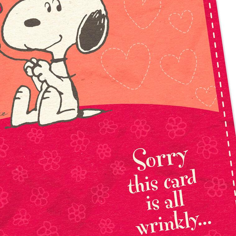 Hallmark Peanuts® Snoopy Hugs Sweetest Day Card