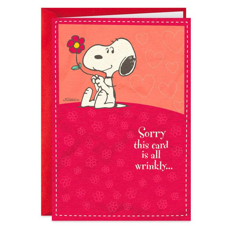 hallmark Peanuts® Snoopy Hugs Sweetest Day Card