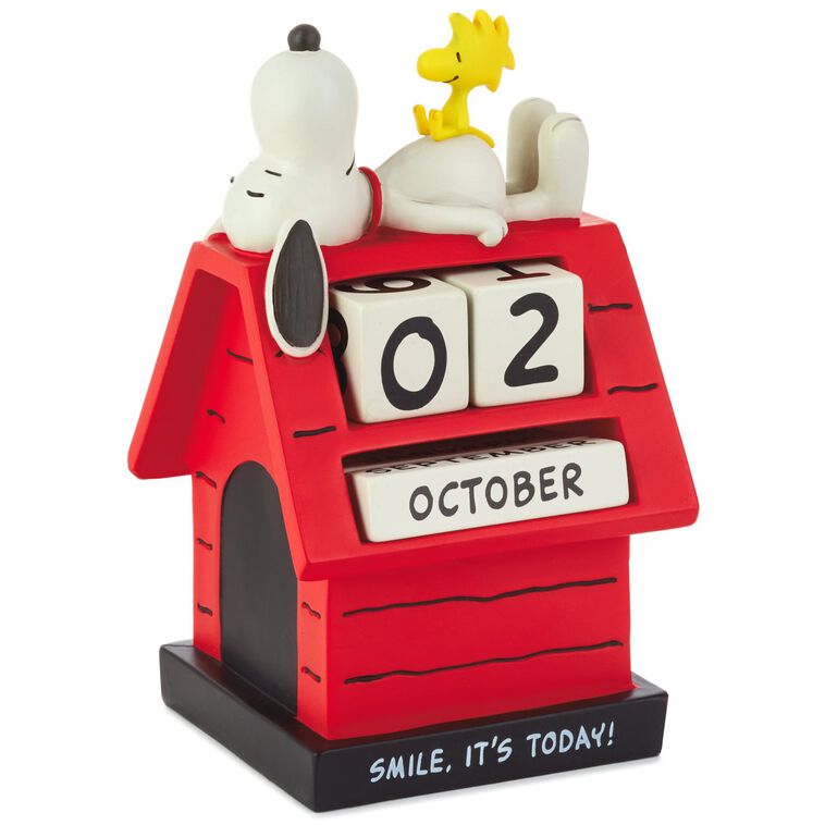 hallmark Peanuts® Snoopy Smile Perpetual Calendar