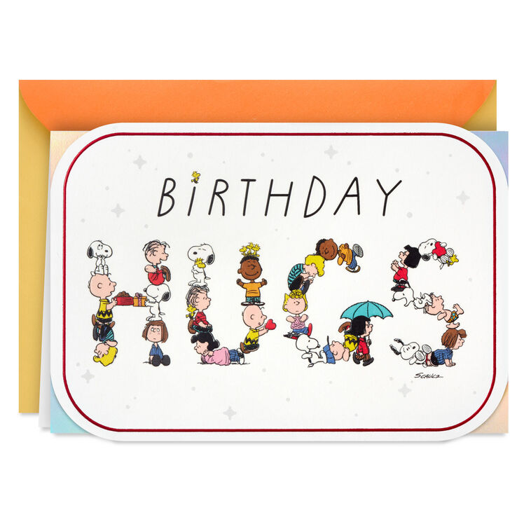 hallmark Peanuts Soak Up the Love Birthday Card