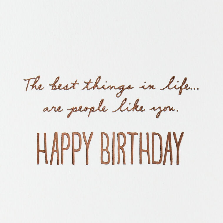 Hallmark People Like You Birthday Card