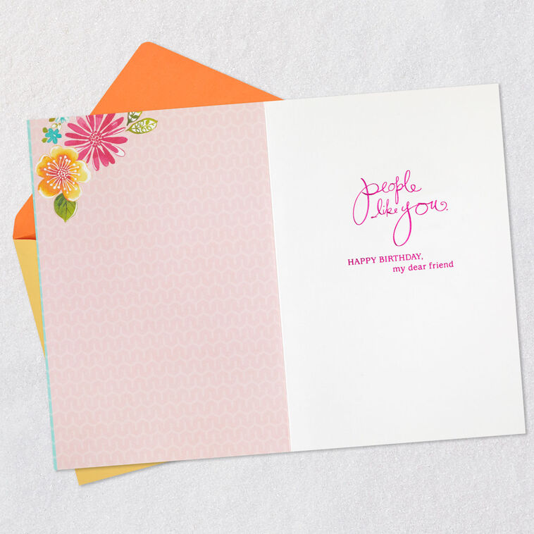 Hallmark People Like You Birthday Card For Friend