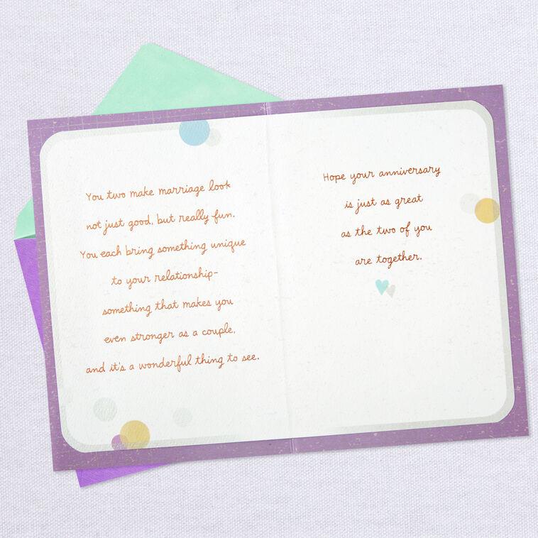Hallmark Perfect Pair Anniversary Card For Couple