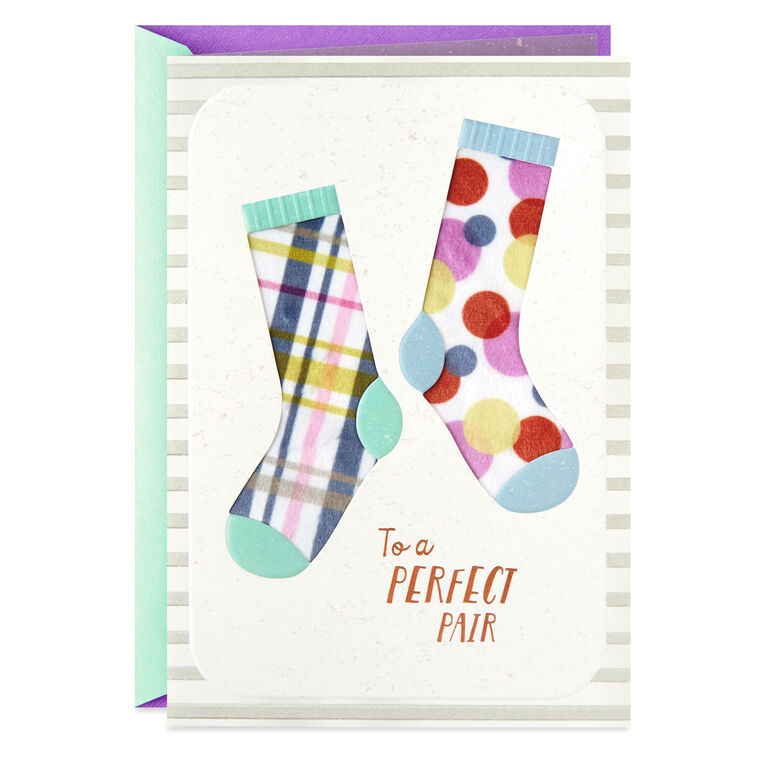 hallmark Perfect Pair Anniversary Card for Couple