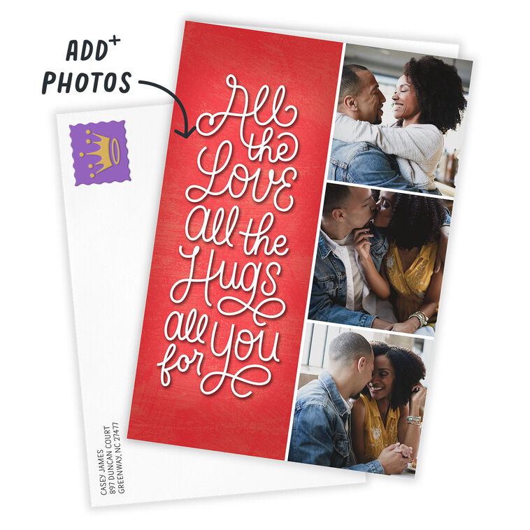 Hallmark Personalized All For You Love Photo Card