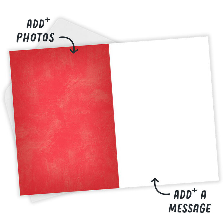 Hallmark Personalized All For You Love Photo Card