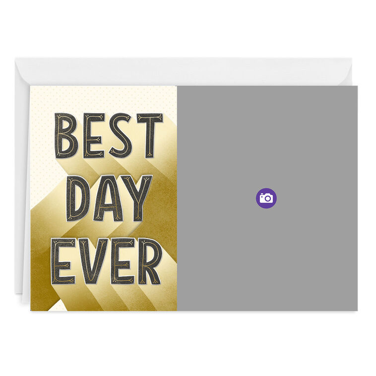 Hallmark Personalized Best Day Ever Photo Card