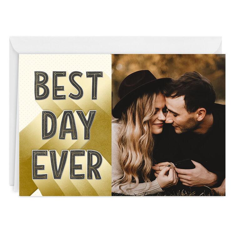 hallmark Personalized Best Day Ever Photo Card