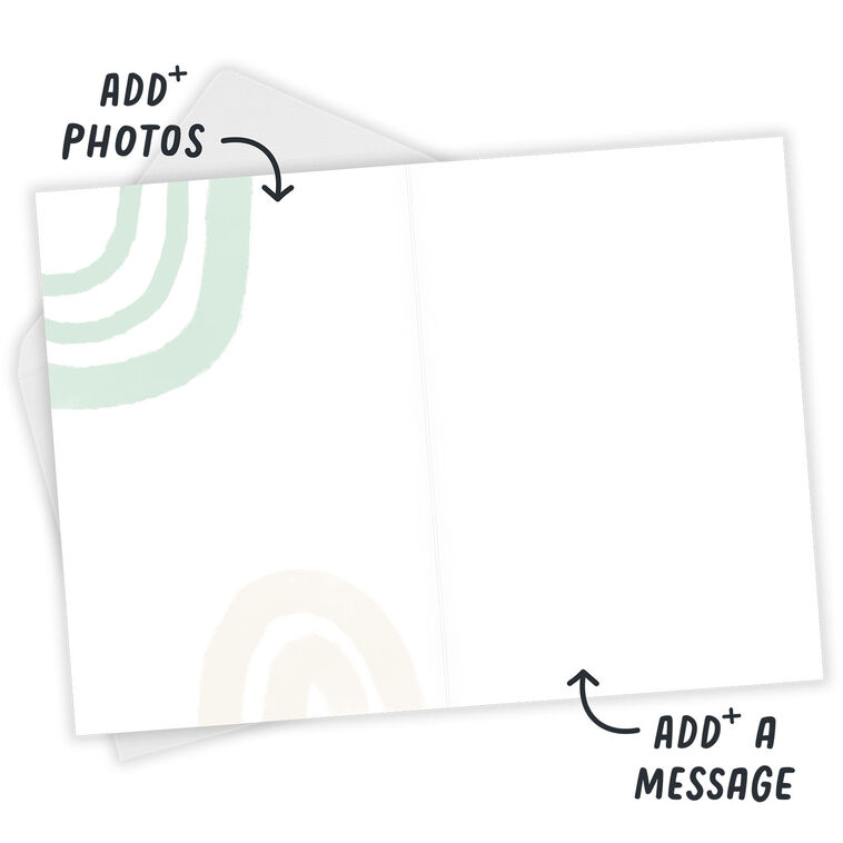 Hallmark Personalized Circle Designs Photo Card