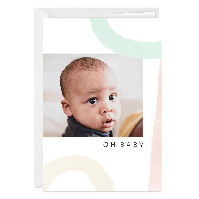 hallmark Personalized Circle Designs Photo Card