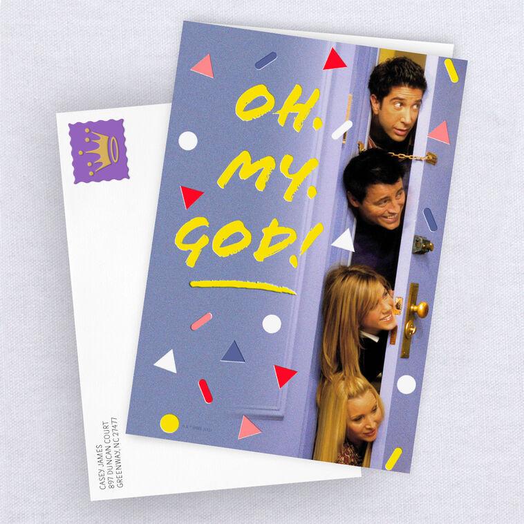 Hallmark Personalized Friends Oh My God Card