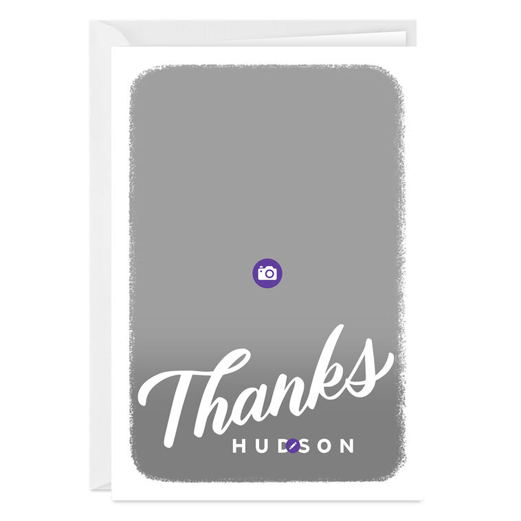 Hallmark Personalized Full Photo Thank-You Card