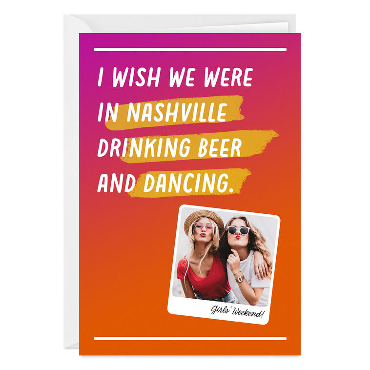 hallmark Personalized Fun Wish List Photo Card