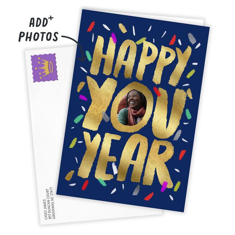 Hallmark Personalized Happy You Year Photo Card