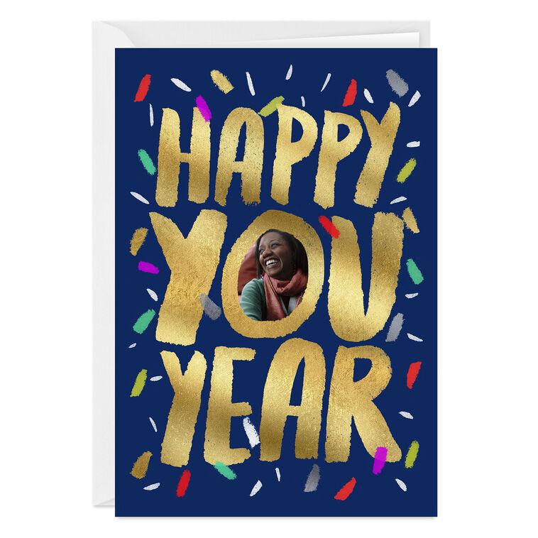 hallmark Personalized Happy You Year Photo Card