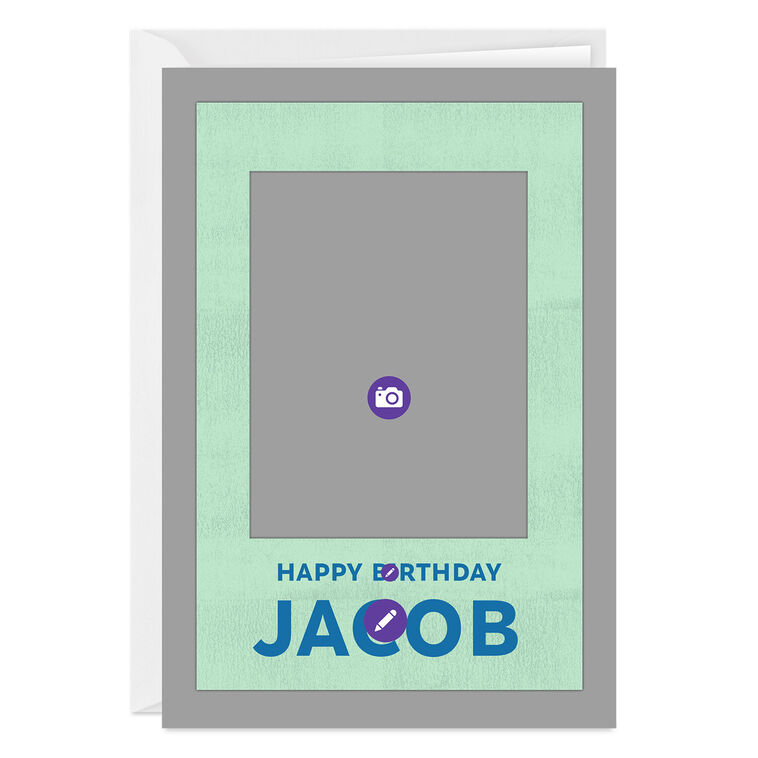 Hallmark Personalized Here's To You Photo Card