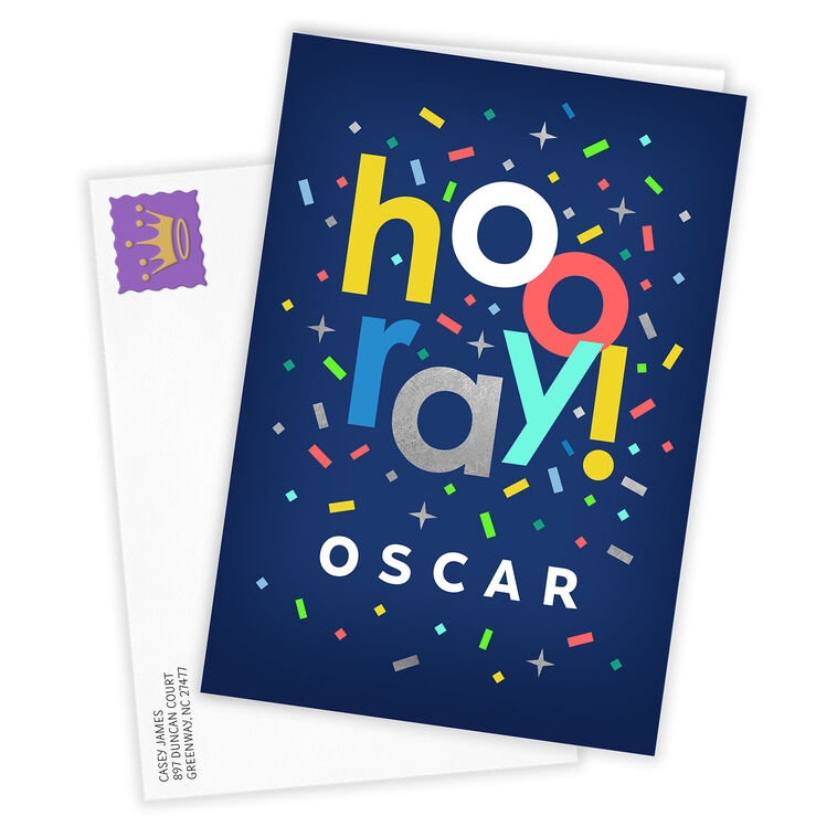 Hallmark Personalized Hooray Celebration Card