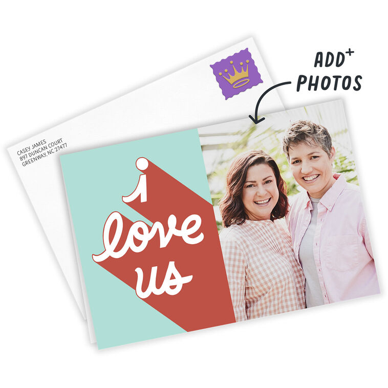 Hallmark Personalized I Love Us Love Photo Card