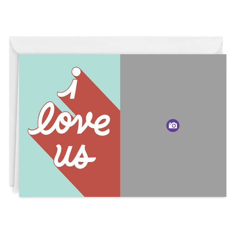 Hallmark Personalized I Love Us Love Photo Card