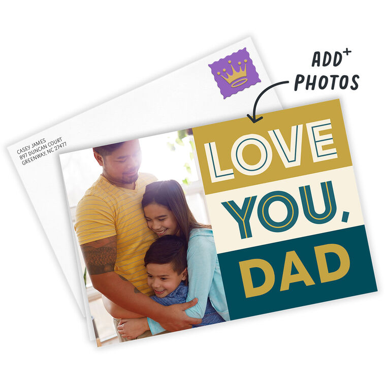 Hallmark Personalized Love You Photo Card